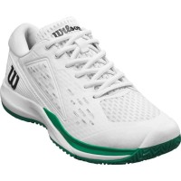Sneakers Junior bianco verde Wilson Rush Pro Ace