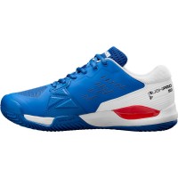 Wilson Rush Pro Ace Clay Blu Bianco Rosso Sneakers  Offerta + Economico