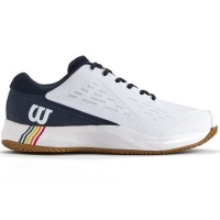 Wilson Rush Pro Ace Clay Bianco Sneakers Blu Navy  Offerta + Economico