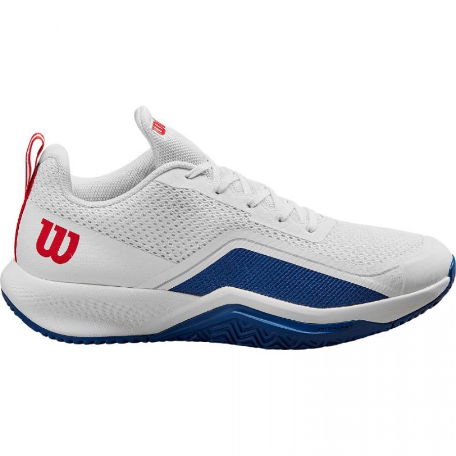 Wilson Rush Pro Lite Bianco Blu Rosso Sneakers  Offerta + Economico
