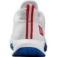 Wilson Rush Pro Lite Bianco Blu Rosso Sneakers  Offerta + Economico
