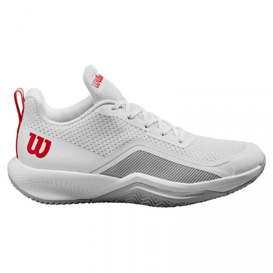 Scarpe Wilson Rush Pro Lite Bianca Blu Perla  Offerta + Economico
