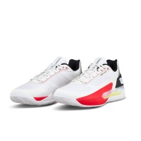 Wilson Rush Tour 5 Scarpe Clay White, Nero Rosso